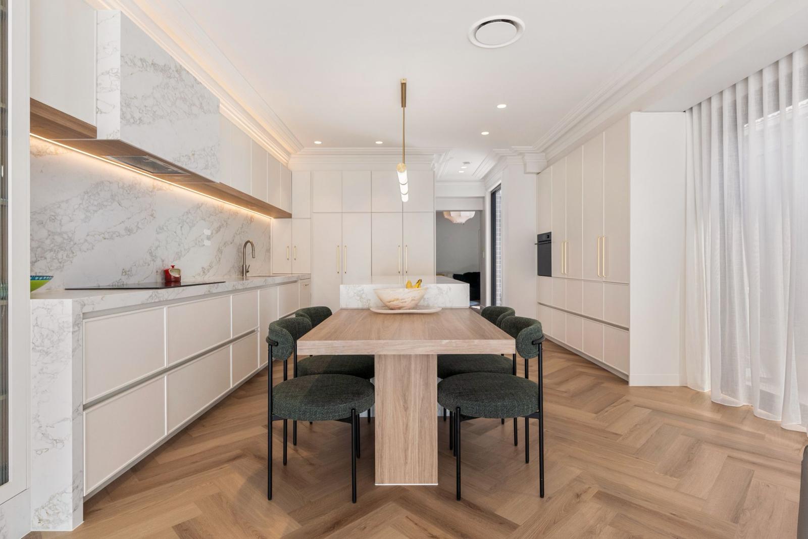 Classic White Kitchen - Coral Kitchen